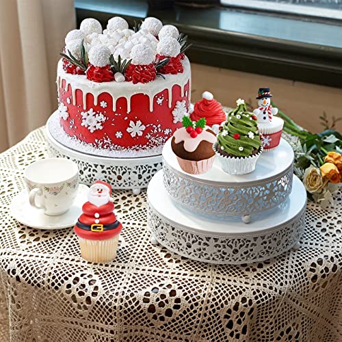 Cake Stand Set, Weharnar Cake Holder Dessert Stand for Wedding Birthday Party Christmas Baby Shower,Cake Stands 12 inch/10 inch/8 inch