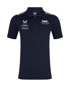 Alpine Racing F1 2025 Men's Polo Shirt - Blue