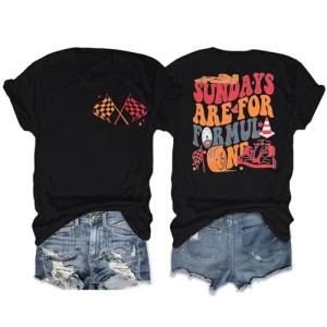 Checkered Flag Women's Racing Tee Shirt