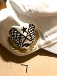 F1 Grand Prix Vintage Adjustable White Cap