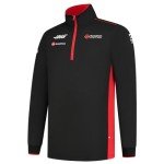 Haas Racing F1 2023 Team Black 1/4 Zip Sweater