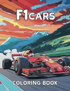 Formula 1 Cars Coloring Book: 50 Fun Images