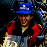 Ayrton Senna Vintage Royal Blue F1 Cap