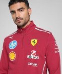 PUMA Scuderia Ferrari F1 2025 Red 1/2 Zip Jumper