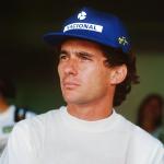 Ayrton Senna Vintage Royal Blue F1 Cap