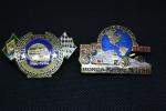 Ayrton Senna Vintage Formula One Racing Pins