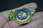 Ayrton Senna Vintage Formula One Racing Pins