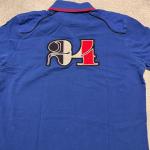 Le Mans F1 Vintage Polo Shirt - Blue Medium