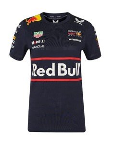 Castore Red Bull Racing F1 Women's 2025 Team T-Shirt (M) Navy