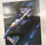 1996 F1 Racing Car Damon Hill Signed Memorabilia