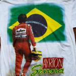 Ayrton Senna Vintage Memorial Formula One T-Shirt