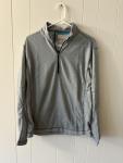 Hawke CO Women's Grey & White 1/2 Zip Pullover