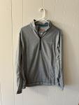 Hawke CO Women's Grey & White 1/2 Zip Pullover