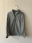 Hawke CO Women's Grey & White 1/2 Zip Pullover