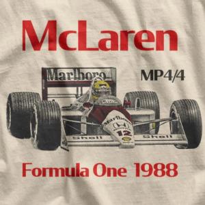 McLaren Vintage F1 Shirt - Sand Color