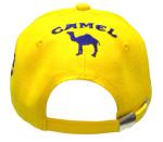 Vintage Senna Camel Honda F1 Yellow Baseball Cap