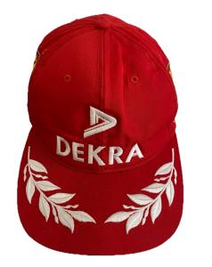 Vintage Michael Schumacher Ferrari Cap - Laurel Red