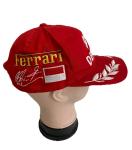 Vintage Michael Schumacher Ferrari Cap - Laurel Red