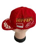Vintage Michael Schumacher Ferrari Cap - Laurel Red