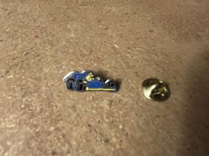 Williams F1 Vintage Hat and ELF Oil Pin