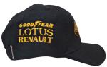 Ayrton Senna Black Vintage JPS Baseball Cap
