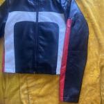 Women's Black Lambskin Leather Racing Jacket
