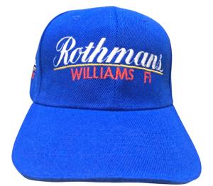 Ayrton Senna Rothmans F1 Royal Blue Cap
