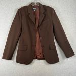 Vintage Benetton Formula 1 Women's Brown Blazer