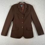 Vintage Benetton Formula 1 Women's Brown Blazer