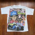 Ayrton Senna Vintage Memorial Rap Tee