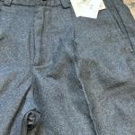 Abercrombie & Fitch Cropped Pleated Dress Pants
