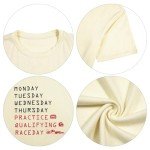 Women’s Racing Cars Short Sleeve Tee – Apricot