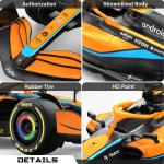 Licensed 1:18 McLaren F1 MCL36 RC Car
