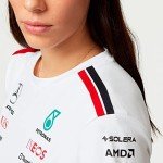 Mercedes AMG Petronas Formula One Team - Womens 2023 Team T-Shirt - White - Size: M