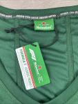 Heineken Green Women's Formula 1 Short Sleeve Shirt