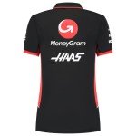 Haas Racing F1 2024 Women's Black Polo Shirt