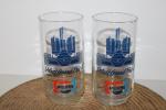 Vintage Detroit Grand Prix IV Pepsi Glasses