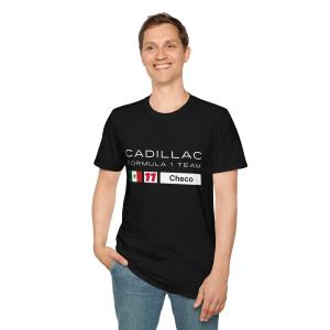 Checo Perez Cadillac Formula 1 Team Tee Shirt