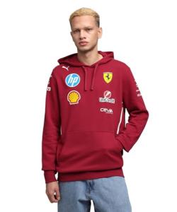 Scuderia Ferrari F1 2025 Team Hoodie - Medium Red - PUMA 