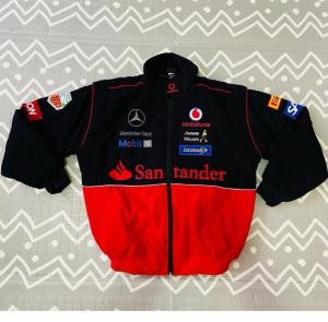 Mercedes Benz Vintage Embroidered F1 Racing Jacket