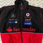 Mercedes Benz Vintage Embroidered F1 Racing Jacket