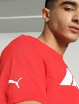 PUMA Red F1 Essentials Men's Logo T-shirt