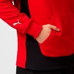 PUMA Scuderia Ferrari Big Shield Hoodie Red
