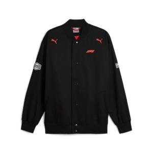 PUMA Men's Formula 1 Black Bomber Jacket