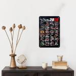 2026 F1 Grand Prix Metal Sign Wall Art