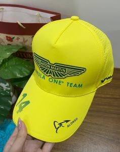 Aston Martin F1 Fernando Alonso #14 Lime Green Cap