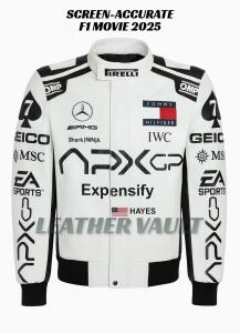 2026 F1 Inspired Racing Bomber Jacket for Men