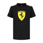 PUMA Scuderia Ferrari Black Kids T-Shirt, Size 164