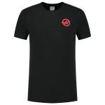 Haas Racing F1 Small Logo T-Shirt - Black