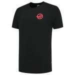 Haas Racing F1 Small Logo T-Shirt - Black